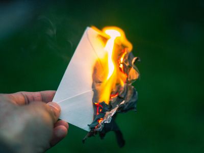 Close up of a hand on a floor